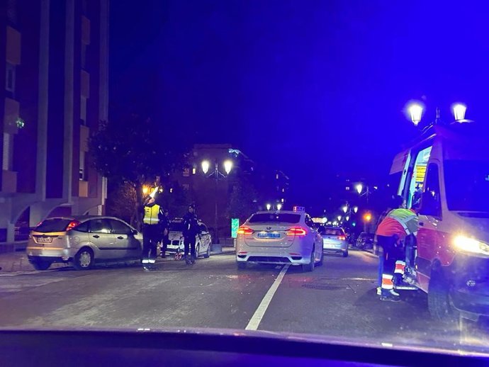 Accidente de tráfico en Oviedo
