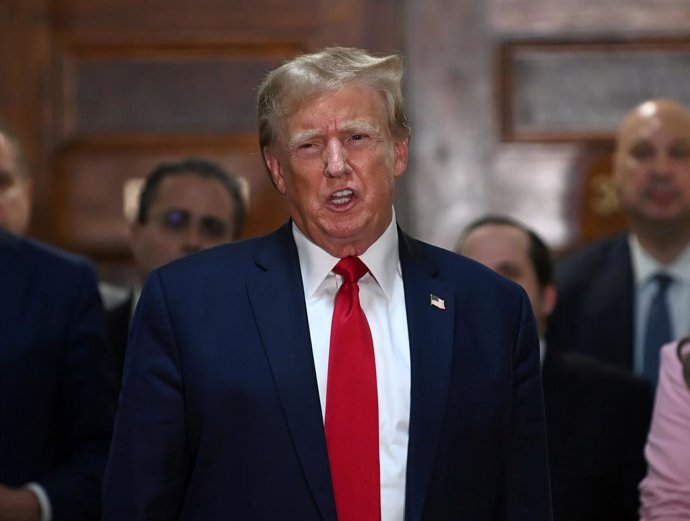 El expresidente de EEUU Donald Trump