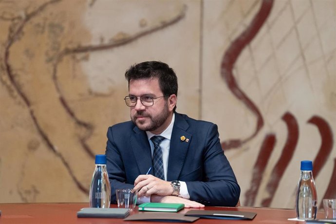 El presidente de la Generalitat, Pere Aragons, en una imagen de archivo.