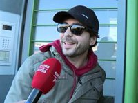 Ángel Cristo Jr se ríe al preguntarle si dejará que Bárbara Rey disfrute de su nieta estas Navidades