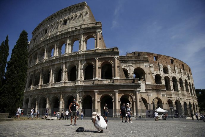 Archivo - Imagen del Coliseo de Roma