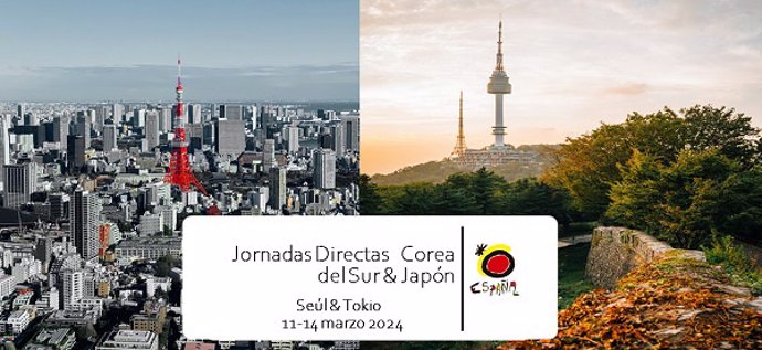 España promocionará su oferta turística en Corea del Sur y Japón con unas las jornadas directas en 2024.