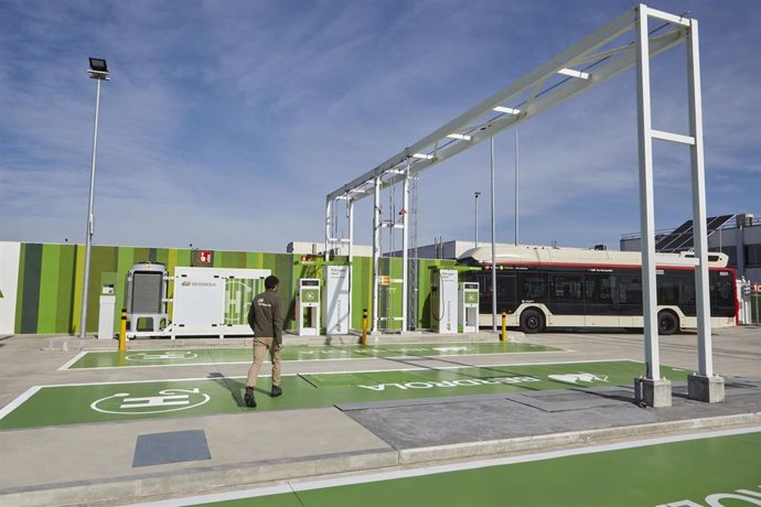 Hidrogenera de Iberdrola en Barcelona.