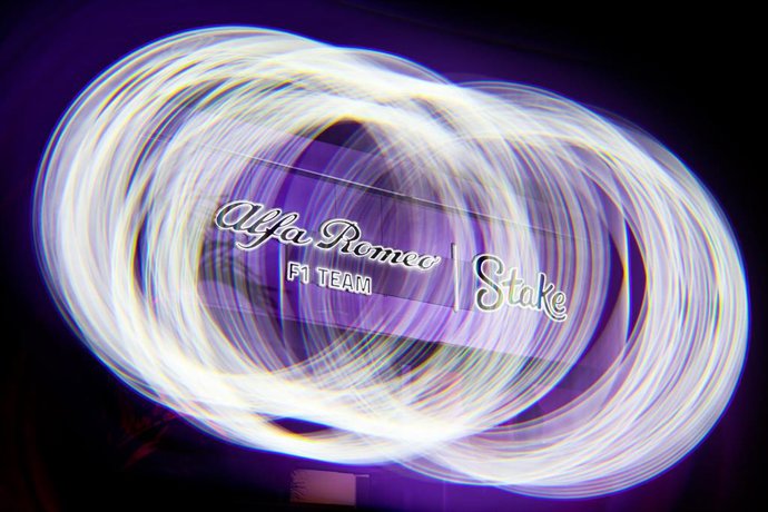 Logo del equipo Alfa Romeo F1 Stake. 