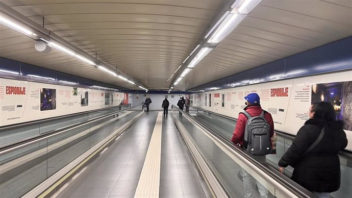 Estación de Plaza de Castilla de Madrid.