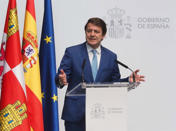 Archivo - El presidente de Castilla y León, Alfonso Fernández Mañueco