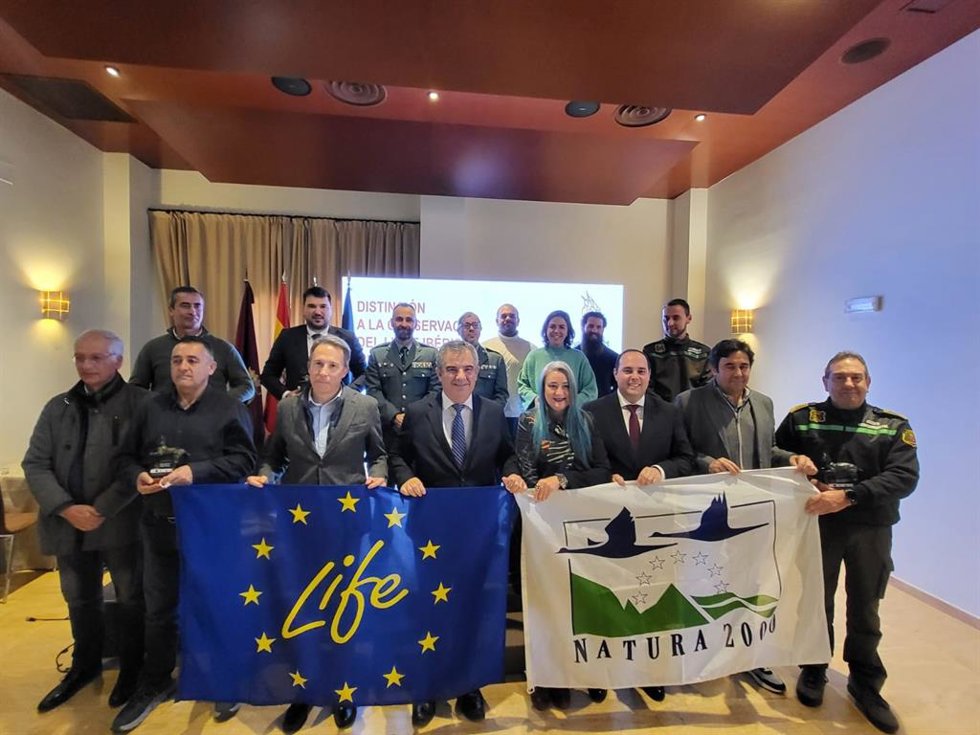 El consejero de Medio Ambiente, Universidades, Investigación y Mar Menor, Juan María Vázquez, presidió el acto de entrega de Distinciones a la Conservación del Lince Ibérico Murcia 2023.