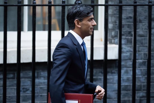 Rishi Sunak, primer ministro británico.