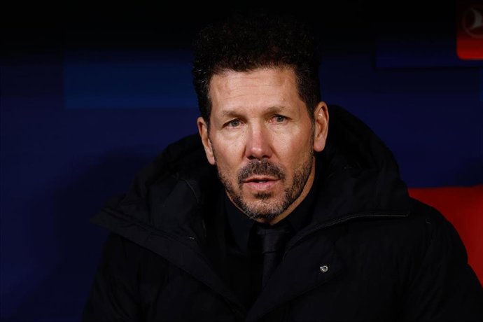 Diego Pablo Simeone, entrenador del Atlético de Madrid