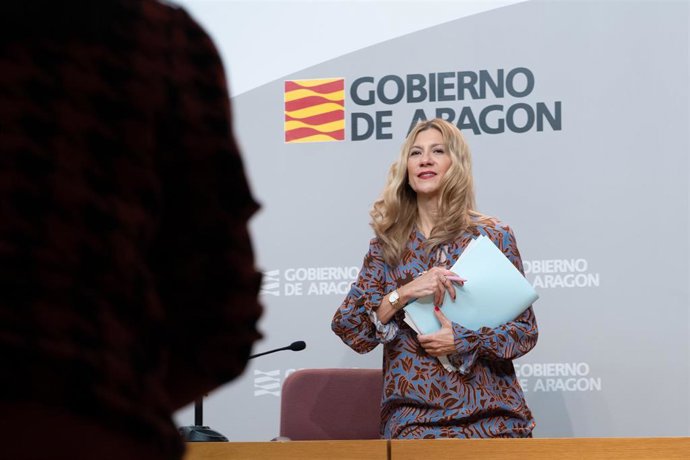 La vicepresidenta segunda del Gobierno de Aragón, Mar Vaquero.