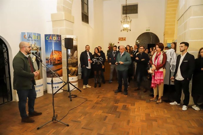 Germán Beardo en uno de los actos del Global MICE Forum Cádiz.