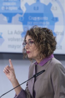 La vicepresidenta cuarta y ministra de Hacienda y Función Pública, María Jesús Montero, en una fotografía de archivo