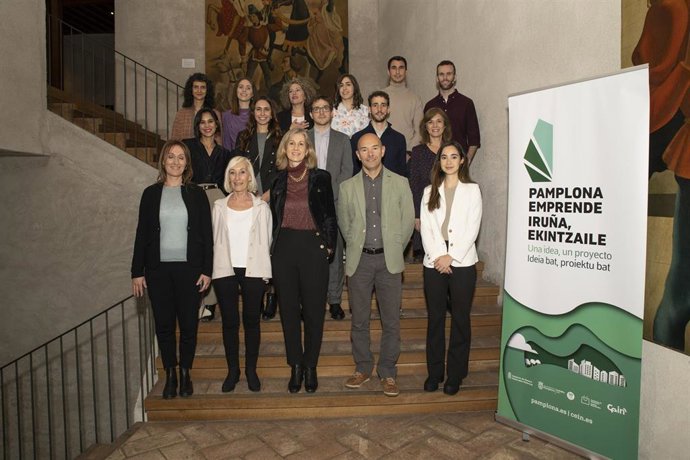 Los protagonistas de Pamplona Emprende.