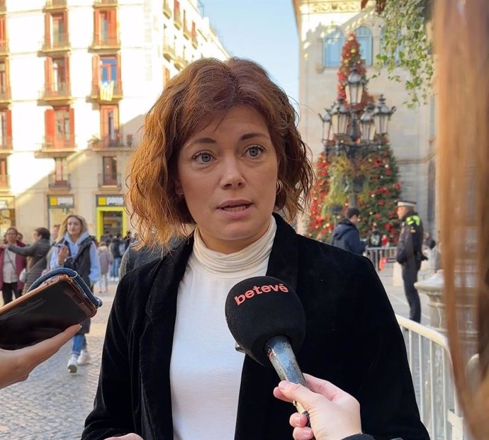 La portaveu d'ERC a l'Ajuntament de Barcelona, Elisenda Alamany