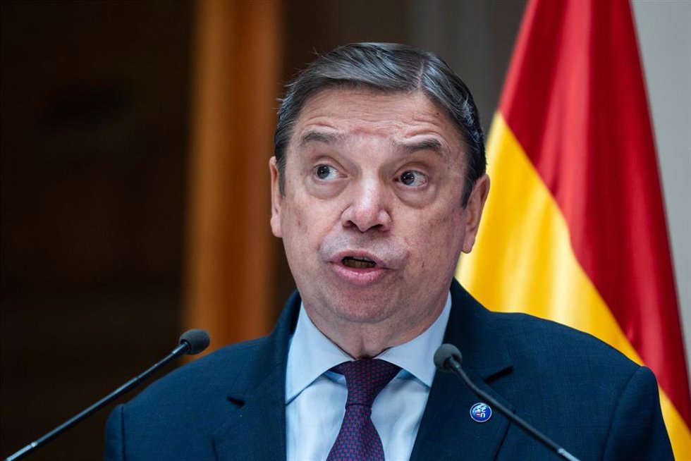 El ministro de Agricultura, Pesca y Alimentación, Luis Planas