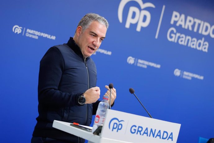  El vicesecretario de Coordinación Autonómica y Local y Análisis Electoral, Elías Bendodo, ha asistido a la Junta Provincial del Partido Popular de Granada.