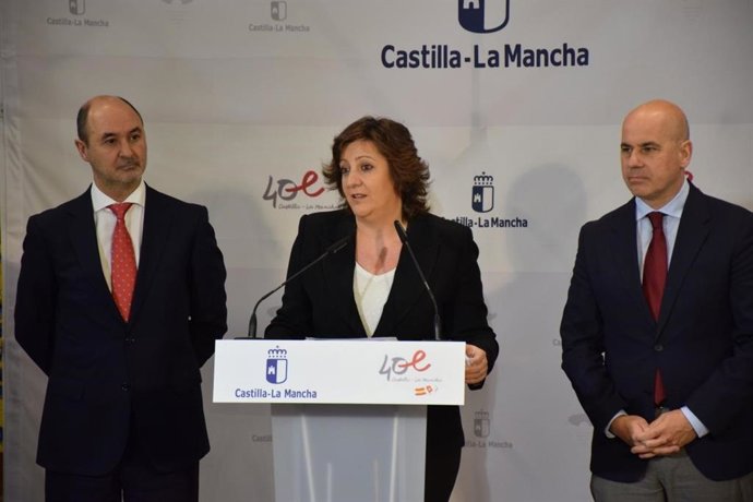 La consejera de Economía, Empresas y Empleo de C-LM, Patricia Franco