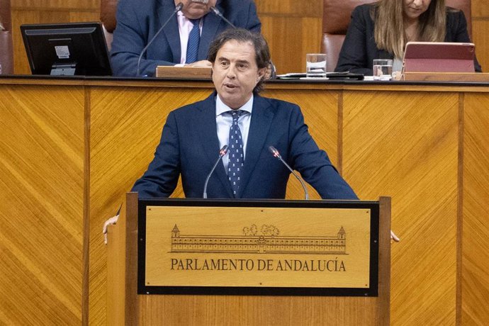 Archivo - El diputado de Vox Benito Morillo, en una imagen de archivo. 