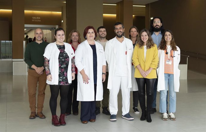 Profesionales de Navarrabiomed, HUN, Atención Primaria e IdiSNA que participarán en el desarrollo de PreDisc en Navarra.