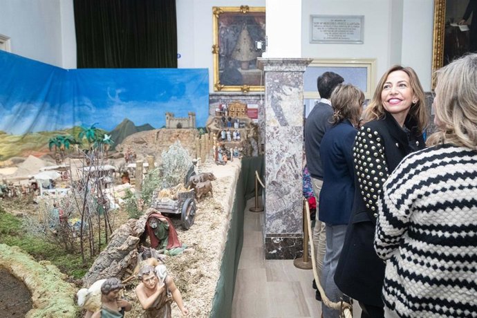 El Belén de la Casa Amparo se reincorpora a la ruta visitable de nacimientos de Zaragoza