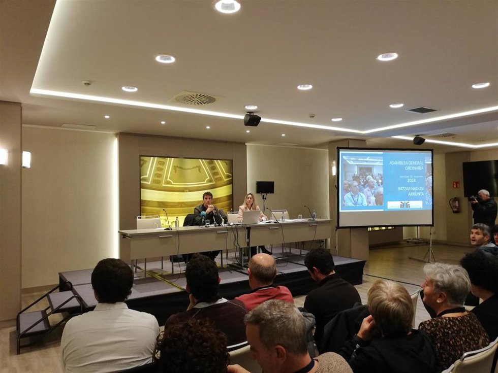 Asamblea General de la Federación Navarra de Municipios y Concejos sin la presencia de los cargos locales de UPN.