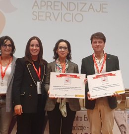 La Plataforma de Voluntariado de Sevilla recibe el Premio Nacional de Aprendizaje-Servicio.