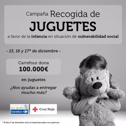 Campaña de recogida de juguetes.