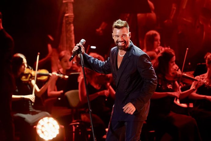 Archivo - El artista puertorriqueño, Ricky Martin, durante el concierto en el Starlite de Marbella, a 14 de julio de 2023 en Málaga (Andalucía, España). El cantante Ricky Martin ofrece un concierto en el marco de Starlite Catalana Occidente.