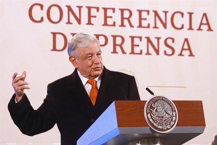 Andrés Manuel López Obrador, presidente de México.  