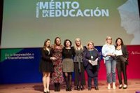 Del Pozo subraya "la capacidad transformadora de la enseñanza" en la entrega de los Premios al Mérito en la Educación