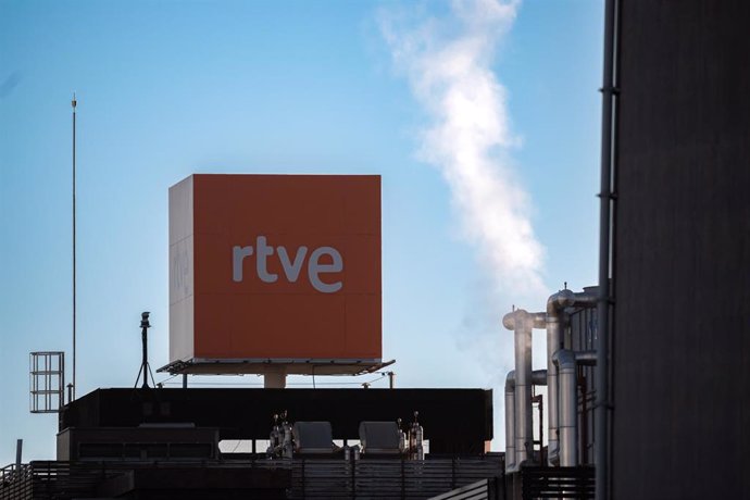 Las instalaciones de RTVE tras un incendio en las instalaciones de RTVE, en Torrespaña, a 14 de diciembre de 2023, en Madrid (España).