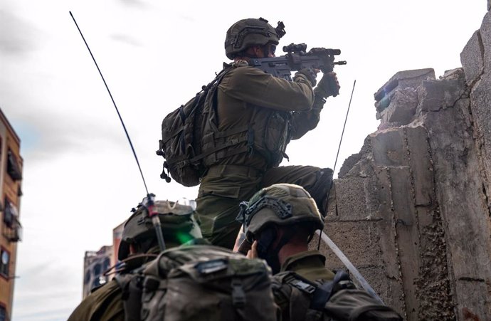 Arxiu - Militars de les Forces de Defensa d'Israel (FDI) a la Franja de Gaza