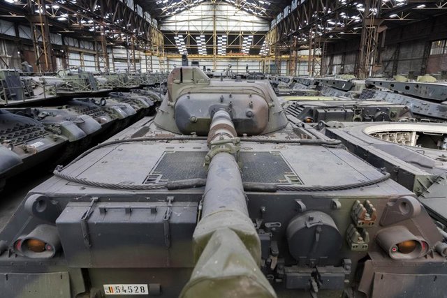 Archivo - Tanque Leopard 2