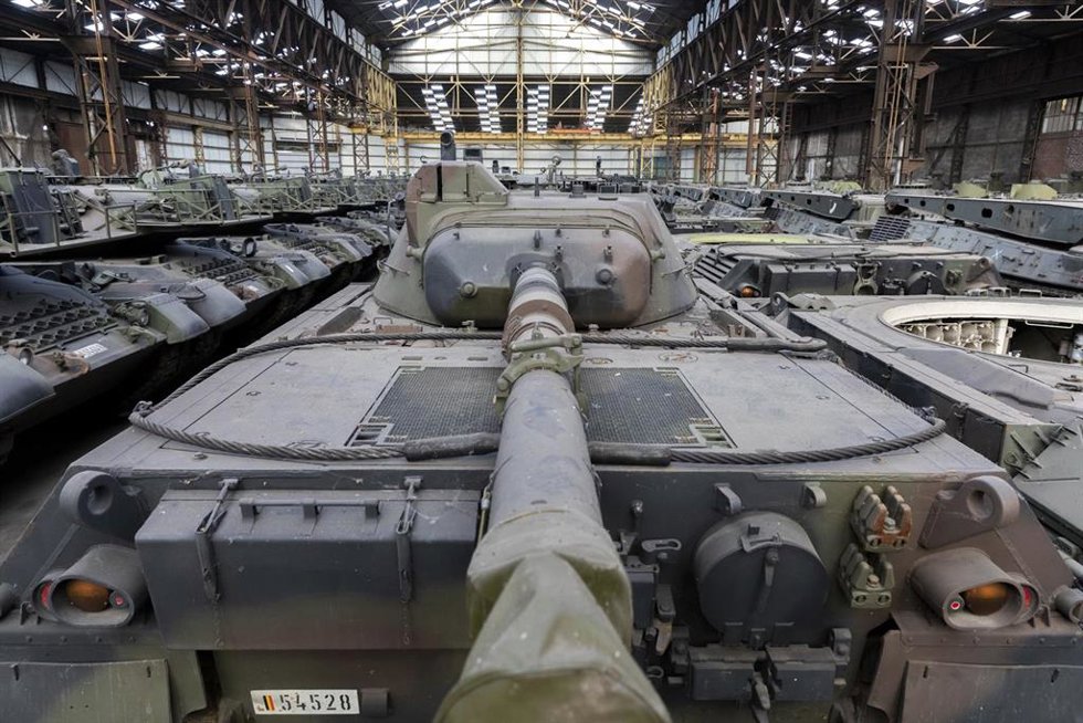 Archivo - Tanque Leopard 2