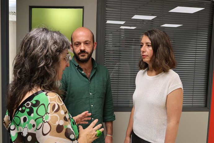 La líder de MÉS per Palma, Neus Truyol, junto a otros regidores de la formación
