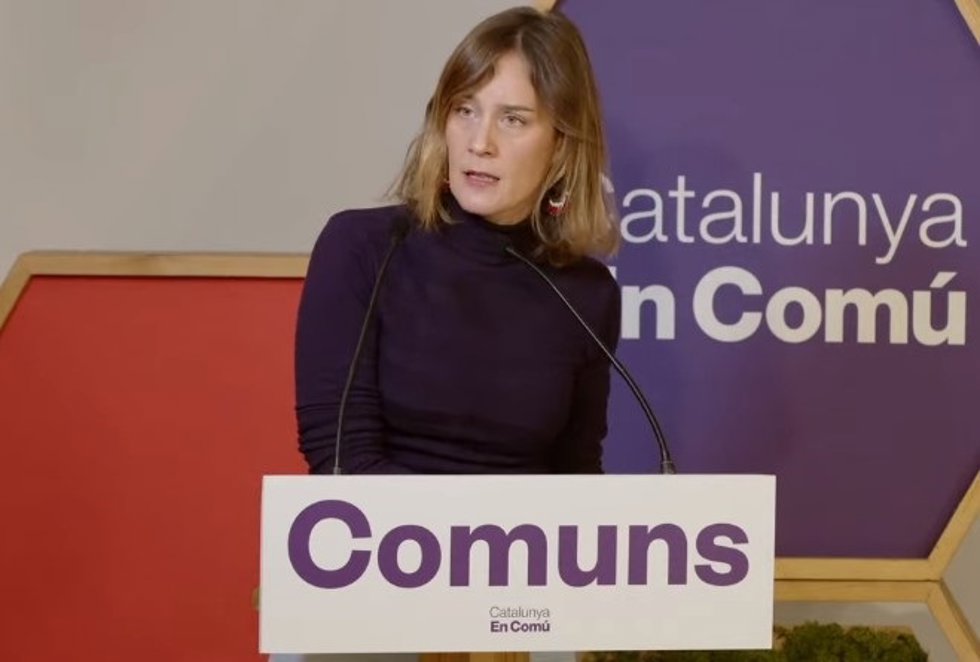 La líder de los comuns, Jéssica Albiach