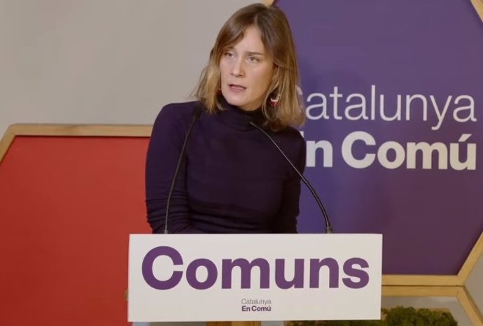 La líder dels Comuns, Jéssica Albiach