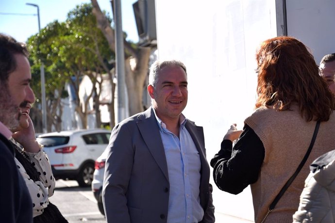 El vicesecretario de Coordinación Autonómica y Local y Análisis Electoral del PP y diputado nacional por Málaga, Elías Bendodo, en un acto en Torremolinos