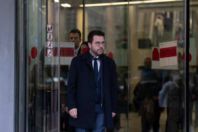 El president de la Generalitat, Pere Aragons