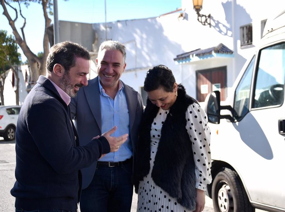 Carmona, Bendodo y Del Cid en un acto del PP en Torremolinos