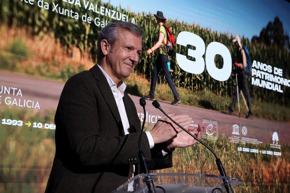 Archivo - El presidente de la Xunta, Alfonso Rueda.