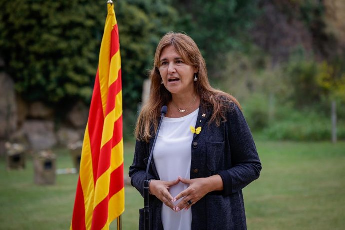 Archivo - Arxiu - La presidenta de Junts, Laura Borrs