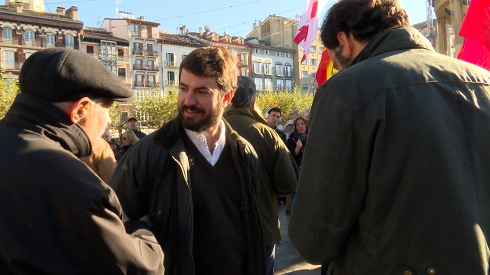 García-Gallardo (Vox) asegura que "ETA va a gobernar Pamplona con los votos del