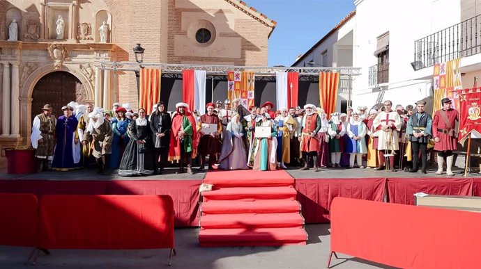 Fiñana viaja a 1489 para revivir la llegada de los Reyes Católicos con su recreación histórica