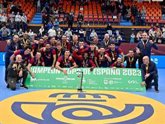 Foto: El Barça supera al BM Logroño y gana la Copa de España de balonmano