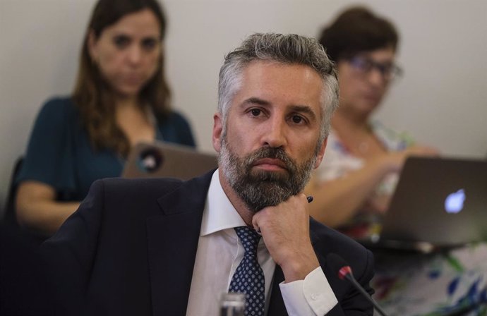 Archivo - June 15, 2023, Lisboa, Portugal: Lisbon, 15/06/2023 - Pedro Nuno Santos, former Minister for Infrastructure and Housing, at the hearing of the Parliamentary Committee of Inquiry into the Political Control of TAP Management.