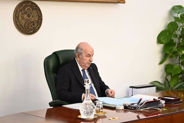 El presidente de Argelia, Abelyamid Tebboune