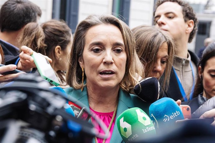 La secretaria general del PP, Cuca Gamarra