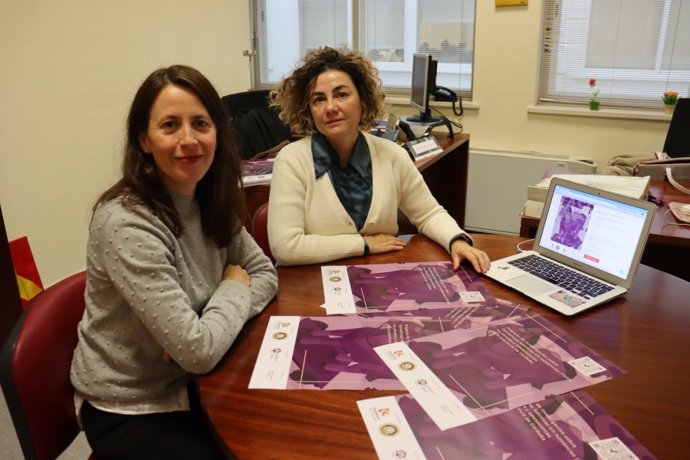 Las investigadoras de la UCO Rosario Ruiz Olivares y Valentina Lucena Jurado.