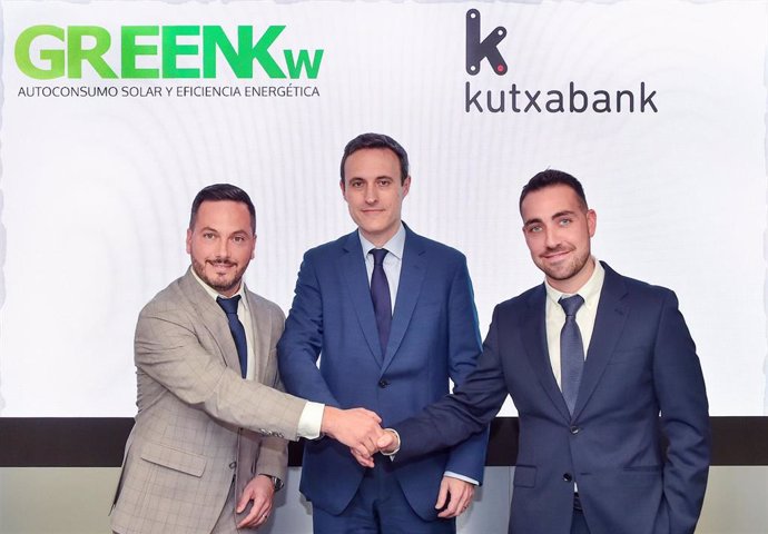 GreenKw y Kutxabank favorecerán el autoconsumo energético de las empresas e instituciones